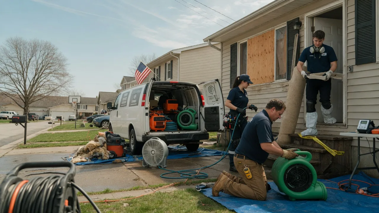 Water Damage Restoration in Free Union, VA near me